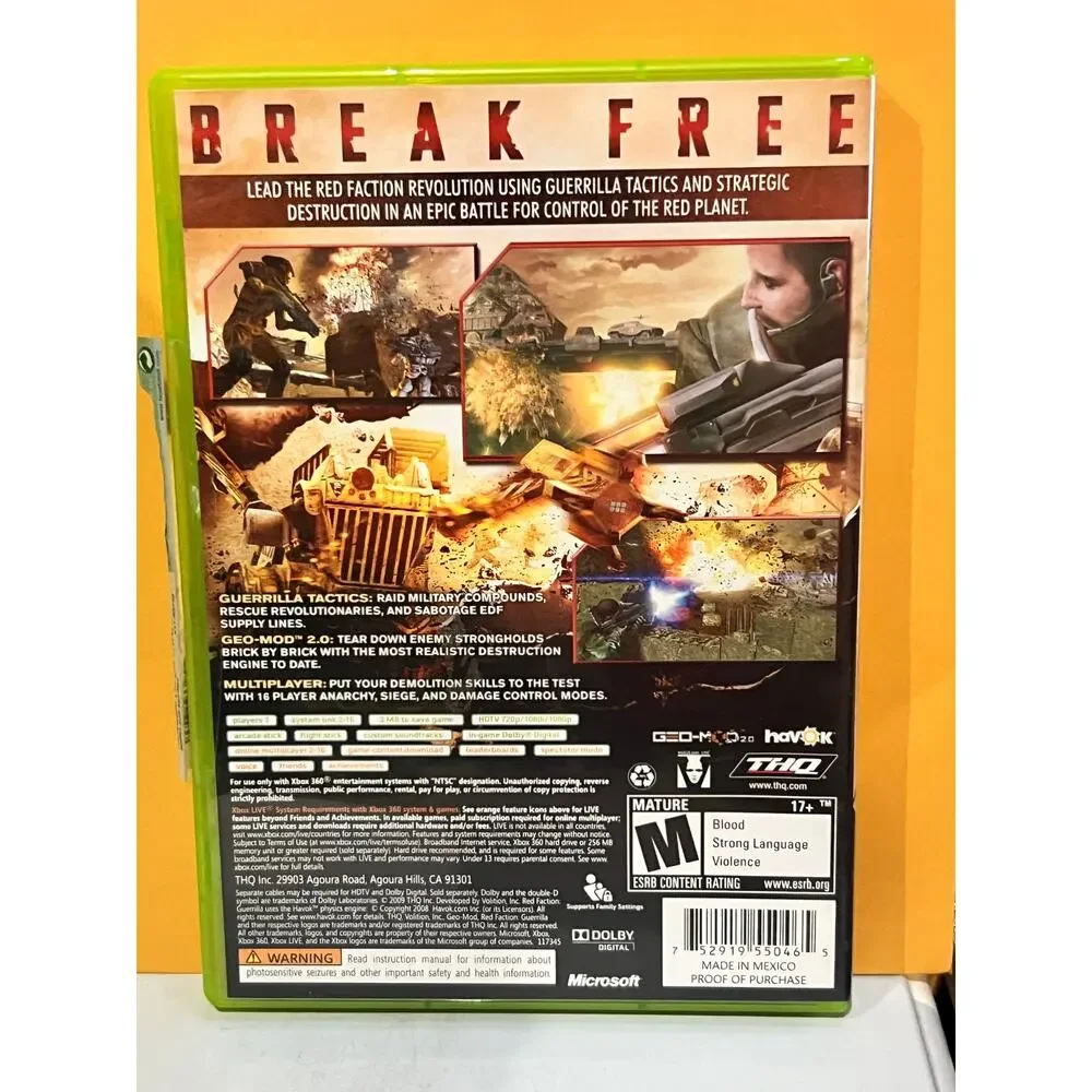 Red Faction Guerrilla Xbox 360 Preowned